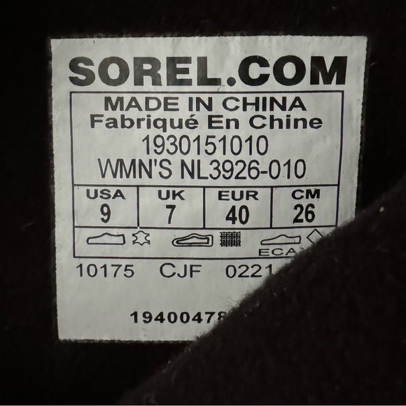 Sorel Joan of Arctic Next Lite Shearling Trimmed Suede Boots Size 9 - Picture 11 of 16